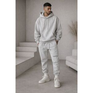 Essentials FEAR OF GOD Gray Track Sweatpants Joggers Gym Pants   Mens Size XS